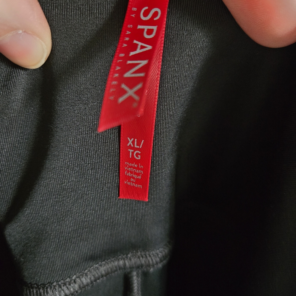 SPANX Charcoal Leggings XL